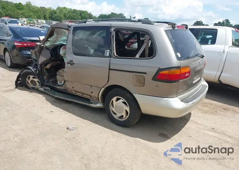 1998 Toyota Sienna Xle from USA, damaged, VIN 4T3ZF13C1WU025575